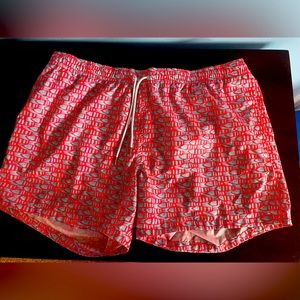 Bonobos xxl red swim trunks